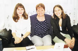 Koltai Viktória, Józwiák Ilona és Horváth Kinga. (Fotó: Zavilla András)