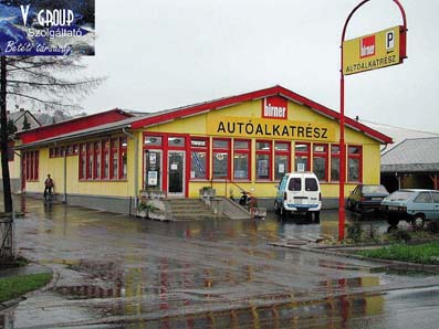 A Birner Hungria Autalkatrsz Kft. Zalaegerszegen.