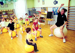 Fitballedzs van az vodban.