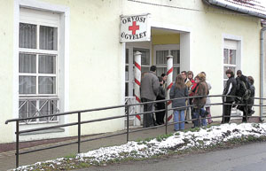 Biztonsgos a kzlekeds az orvosi gyelet eltt.