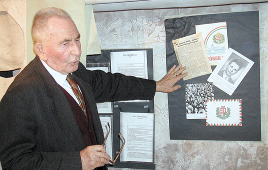 Rosta Sndor bemutatta az ’56-os dokumentumokat.
