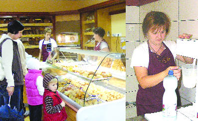 P�k�ruk �s h�zi tej is kaphat� a landorhegyi szak�zletben.