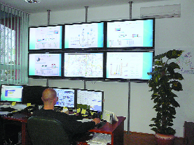 A modern diszpcserkzpont.
