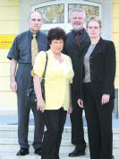 A Tharandter - erdei klinika deleg�ci�ja.