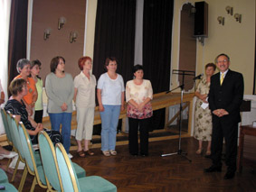 A pnzgyi-szmviteli csoportot is megjutalmaztk.